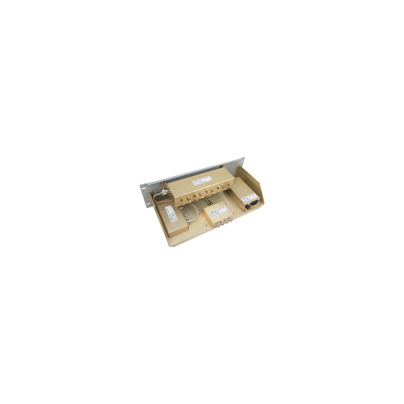 Multiacoplador y Preselector EMR, 300-512 MHz, 4 Canales, 3-10 MHz, N/BNC Hembras.