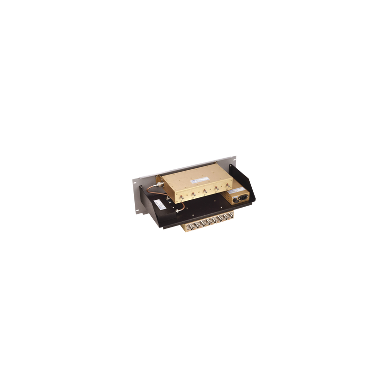 Multiacoplador y Preselector EMR, 300-512 MHz, 8 Canales, 3-10 MHz, N Hembras.