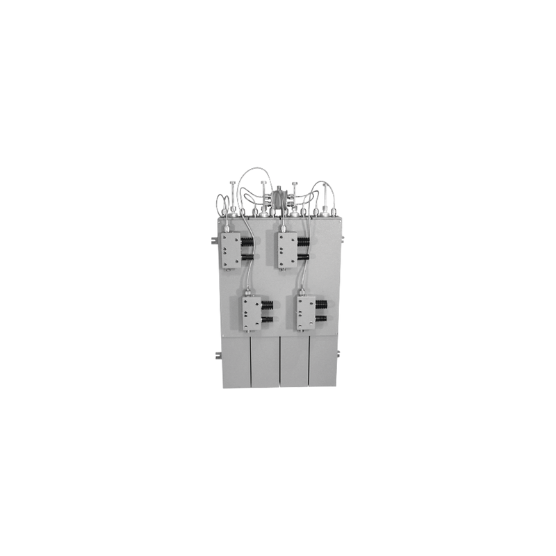 Combinador 148-174 MHz 4 Canales 125W Aisladores Dobles EMR