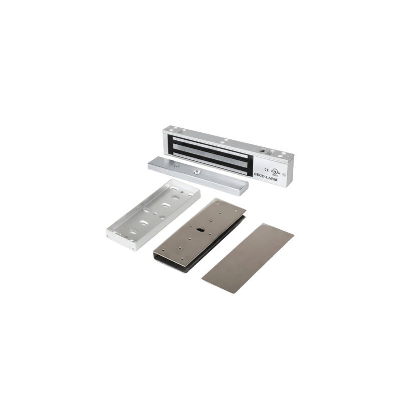 Kit Chapa Magnética 600 Lbs Enforcer para Puerta Cristal | Precio México - Envío Inmediato | LM Soluciones