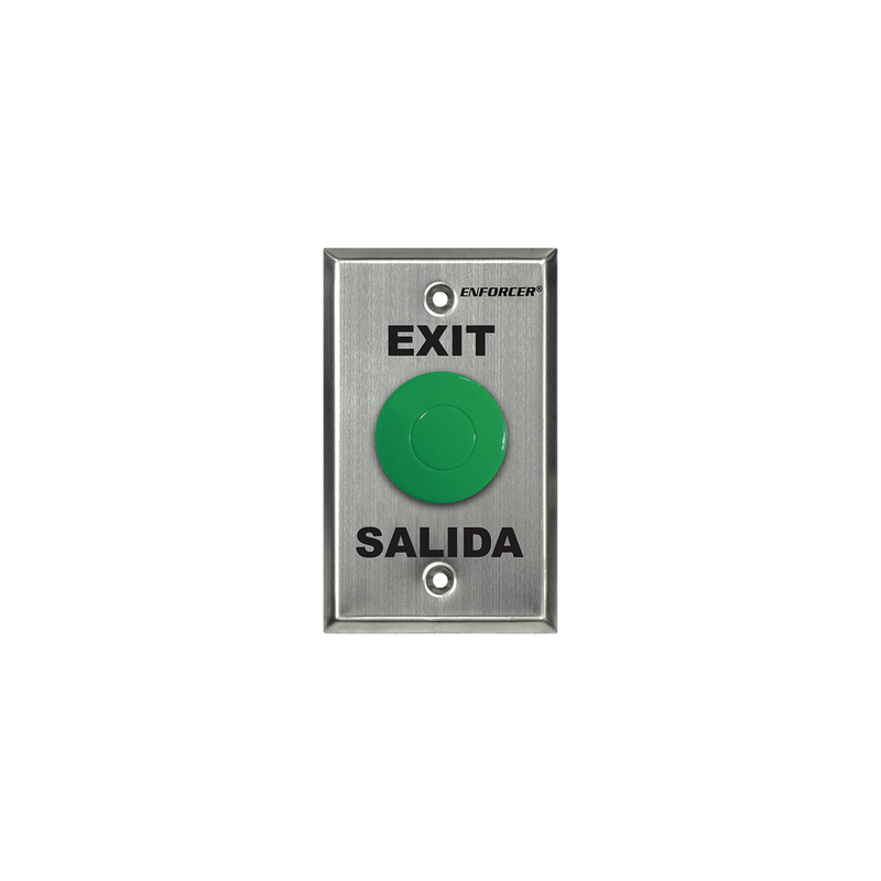 Seco-Larm SD7201GCPE1Q Botón Pulsador Salida Verde SPDT | Precio México - Envío Inmediato | LM Soluciones