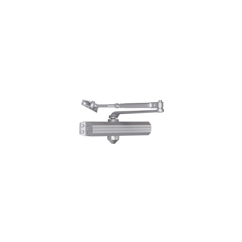 Cierra Puertas  / De Superficie / Puertas de Metal / Puertas de Madera / Ajustable para Tamaños 1~6 / Puertas Hasta 150 kg / Incluye Herrajes / Brazos de Acero Forjado