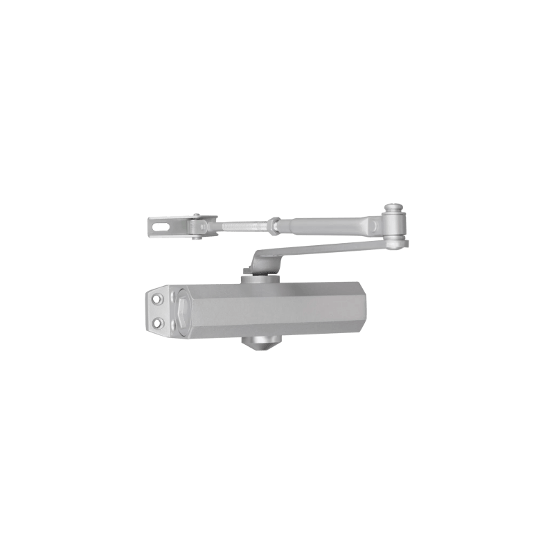 Cierra Puertas  / De Superficie / Puertas de Metal / Puertas de Madera / Ajustable para Tamaños  / Puertas Hasta 65 kg / Incluye Herrajes / Brazos de Acero Forjado