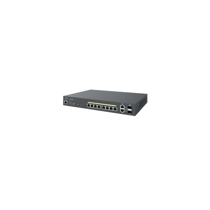 Switch PoE + Gigabit 130W de 8 puertos gestionado en la nube