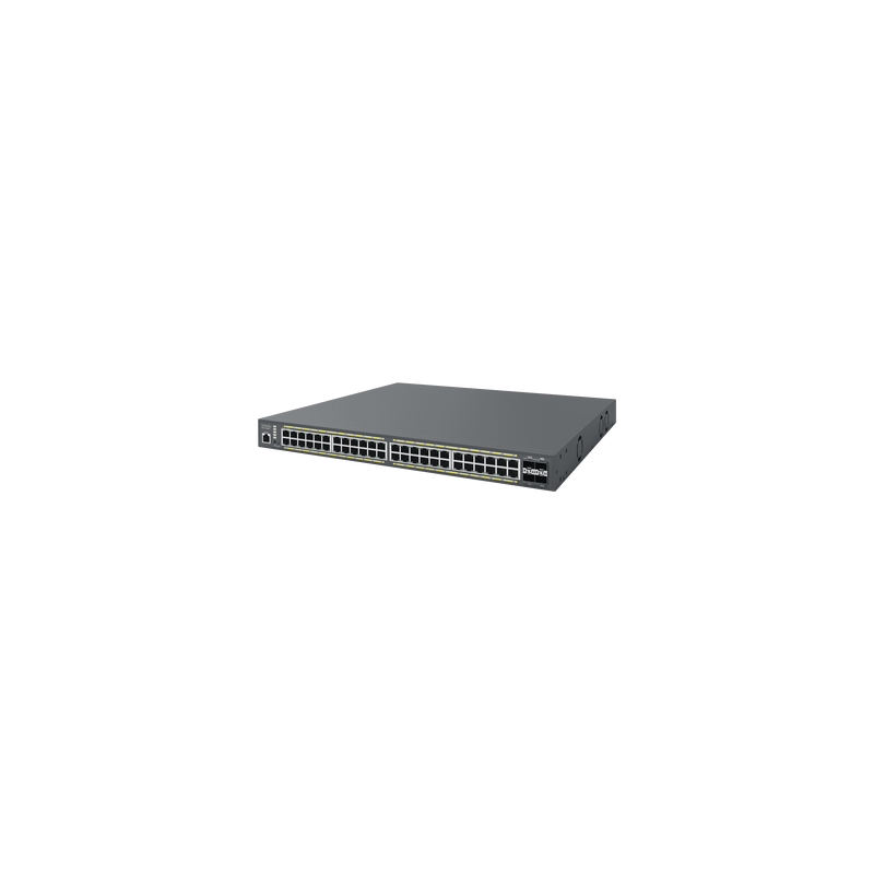 Switch Poe de 48 Puertos Gigabit y 4 Puertos SFP, Administrable en la Nube, Hasta 740 W, Capa 2, Soporta PoE+ 802.3  at/af