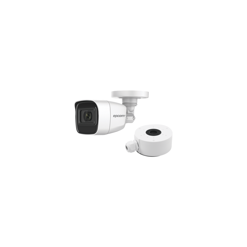 Kit Cámara Bala Epcom 2MP 1080p Gran Angular 106° | Precio México - Envío Inmediato | LM Soluciones