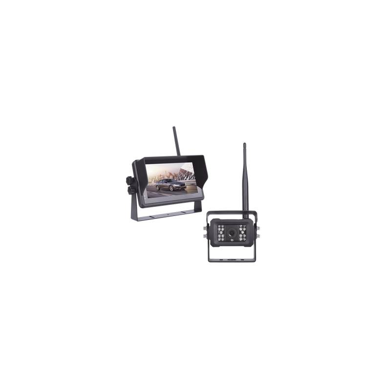 Sistema Inalámbrico Cámara Reversa Infrarroja Monitor Touch  | Precio México - Envío Inmediato | LM Soluciones