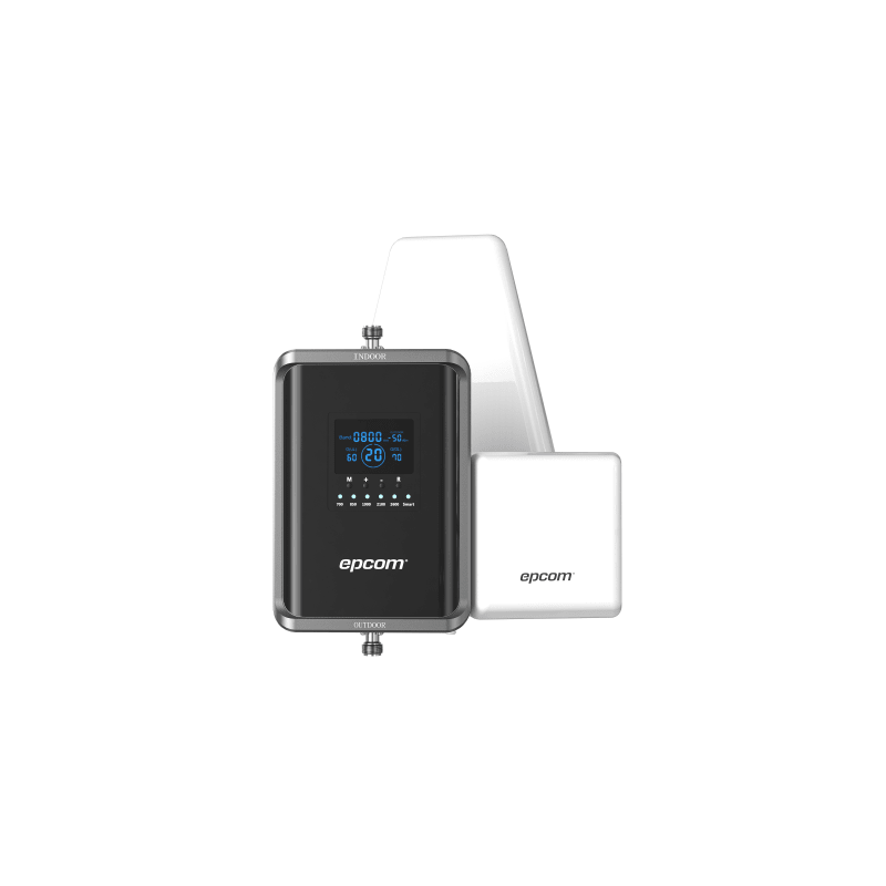 Amplificador de Señal Celular 5G EPCOM 300-600 m2 | Precio México - Envío Inmediato | LM Soluciones