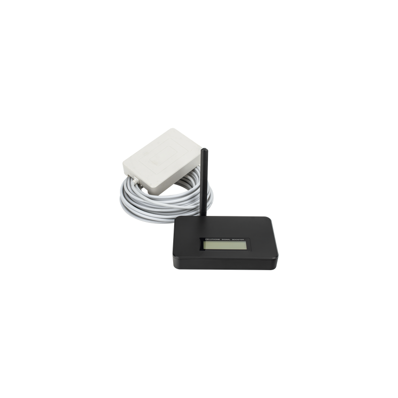 Kit Amplificador de Señal Celular de UNA banda de frecuencia / Mejora las llamadas convencionales / Soporta los datos de las tecnologías 2G y 3G de TELCEL, AT&T y MOVISTAR / Puede cubrir un espacio de hasta 140 m2.