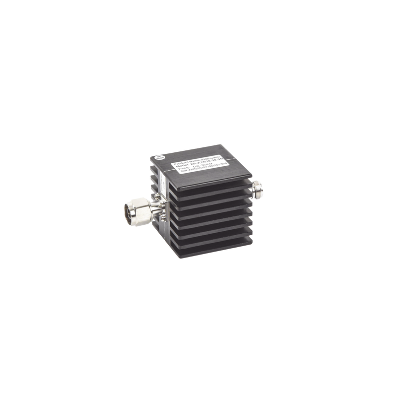 Atenuador en Línea 30 dB, 20W, CD-3 GHz, N Macho-Hembra