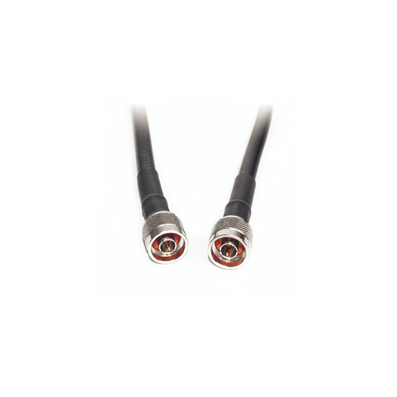 Jumper Coaxial con Cable Epcom405 | Conector N Macho en los Extremos | 24 Metros (78.74 Pies) de Longitud.