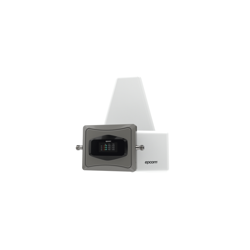 Kit Amplificador Señal Celular 4G EPCOM 600 m2