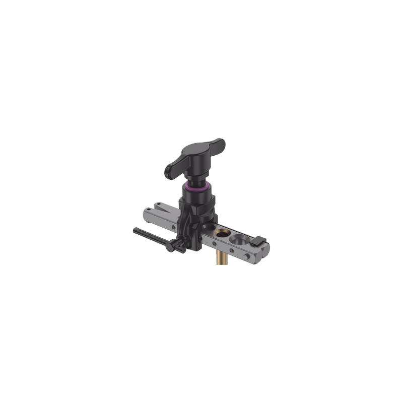 Herramienta de Abocardado Cónico Excéntrico HFT6 / Para Tubos 1/4" a 3/4" / Mango Giratorio Cómodo / Cuerpo de Aluminio / Calibrador Lateral / Abocardado Preciso / Ligera 0.93 kg