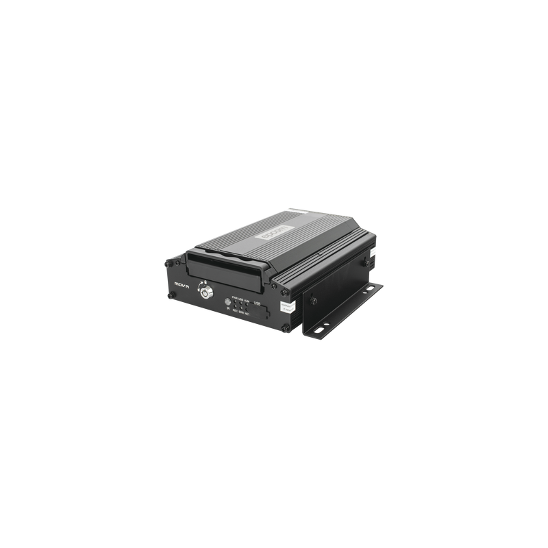 DVR Móvil / Multiplataforma / 4 Canales AHD 2 Megapixel / Almacenamiento en HDD / H.265 / Chip IA Embebido / Soporta 4G / WiFi / GPS