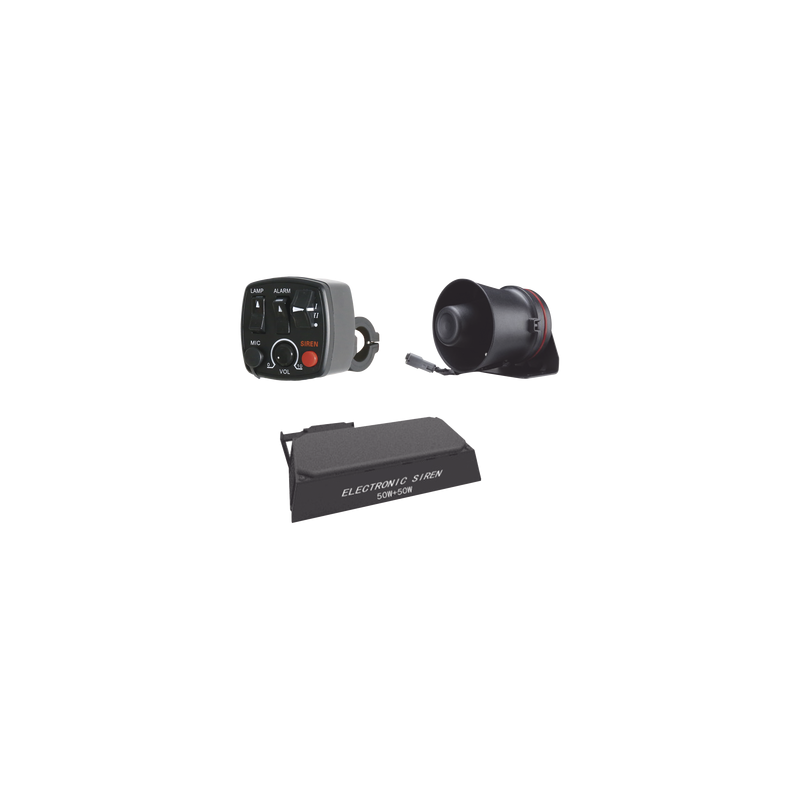 Kit Sirena y Controlador Moto EPCOM Industrial 100W | Precio México - Envío Inmediato | LM Soluciones