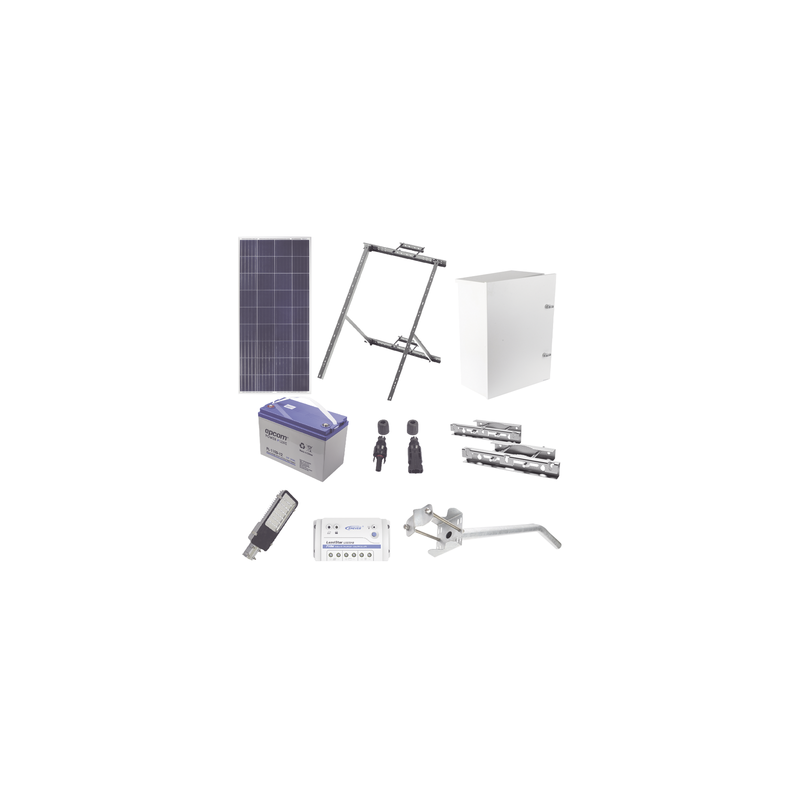 Kit de energía solar para alumbrado de 30 W