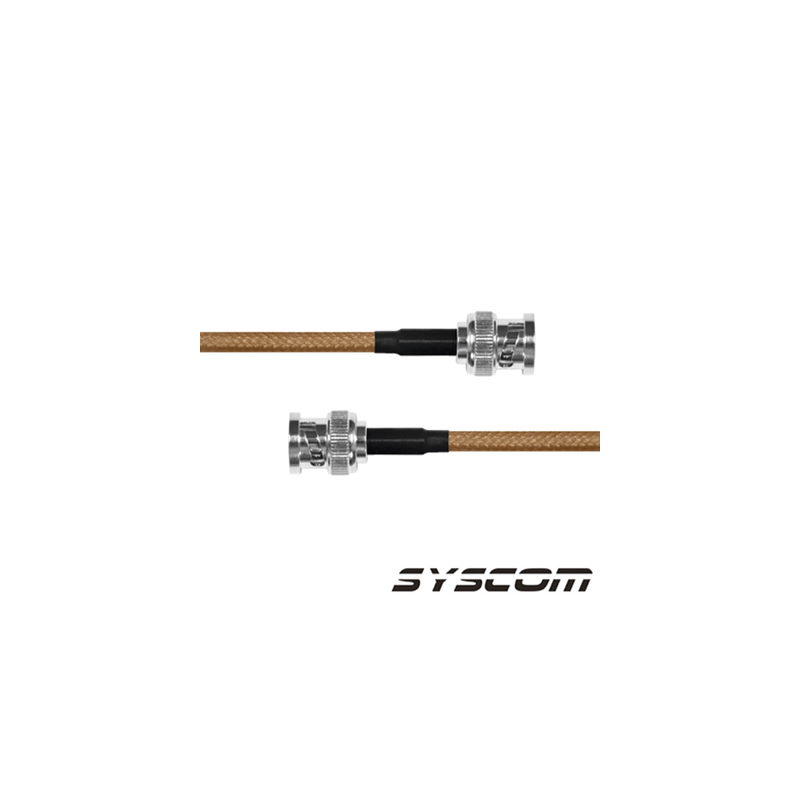 Jumper LP142 BNC Macho a BNC Macho 60cm | Precio México - Envío Inmediato | LM Soluciones
