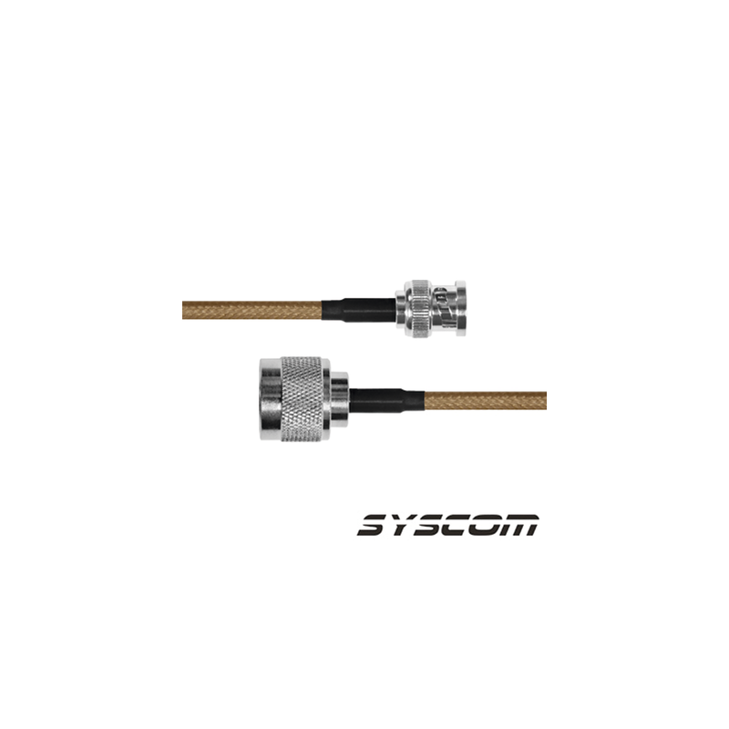 Jumper LP142 60 cm con Conectores BNC Macho a N Macho EPCOM  | Precio México - Envío Inmediato | LM Soluciones