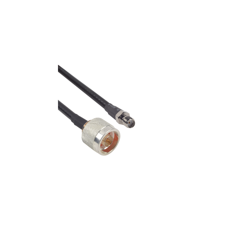 Cable LMR-240 60 cm con Conectores N Macho y SMA Hembra
