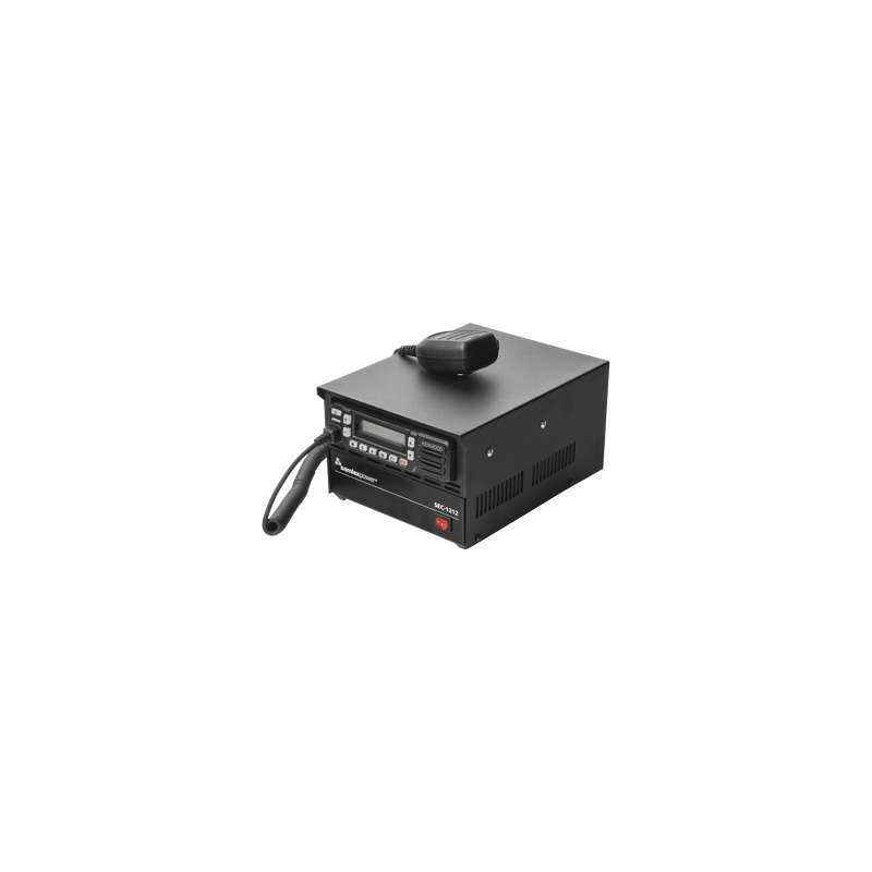 Gabinete para Radios NX-1700, NX-1800, NX-3720, NX-3820, Compatible con Fuente SEC1212 (Fuente y Radio NO incluidos)