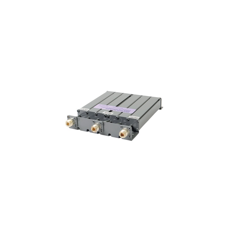 Duplexer SYSCOM en UHF, 6 Cav. 440-470 MHz, 50 Watt, 5 MHz Sep. Rechazo de Banda, N Hembras, Versión 2.