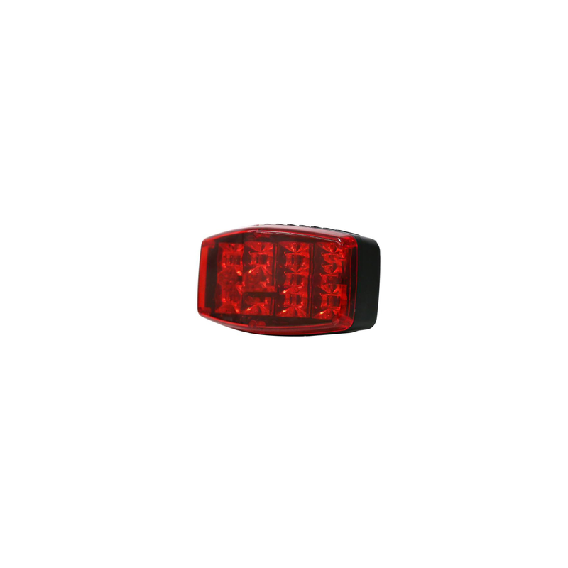 Luz Frontal Ultra Brillante para motocicleta, color rojo
