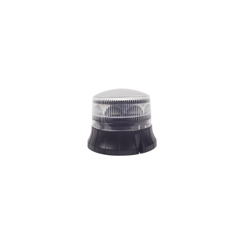 Burbuja LED giratoria color claro, 9 LEDs, montaje magnético