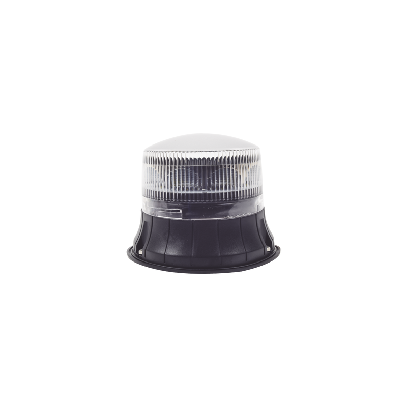Burbuja LED giratoria de color claro, 9 LEDS, montaje permanente