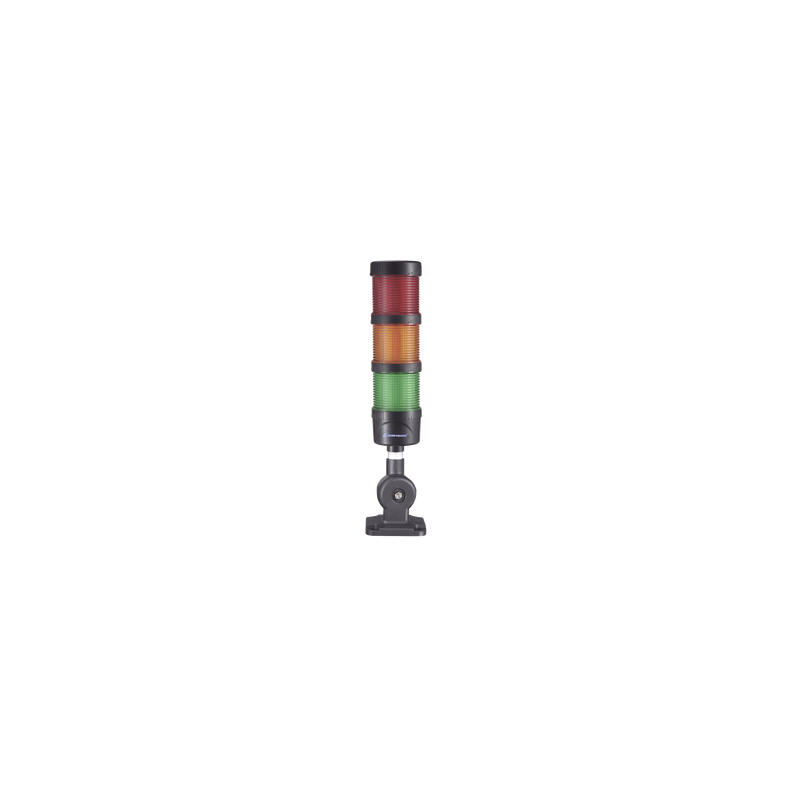 Torre LED Indicadora 3 niveles Rojo Ámbar Verde con Buzzer 8 | Precio México - Envío Inmediato | LM Soluciones