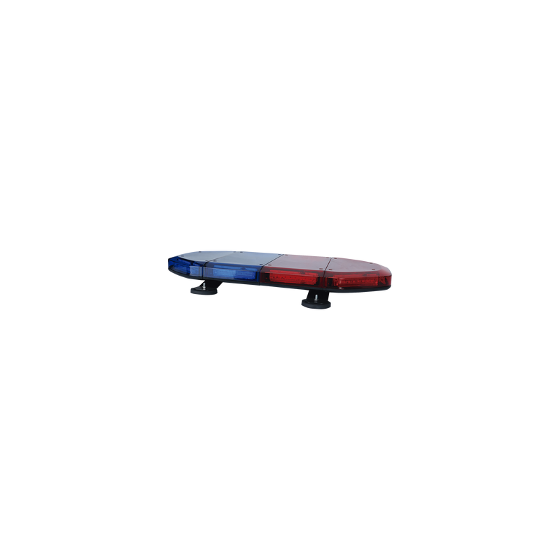 Mini Barra LED 24 Pulgadas 240 LED Rojo/Azul Montaje Magnéti | Precio México - Envío Inmediato | LM Soluciones