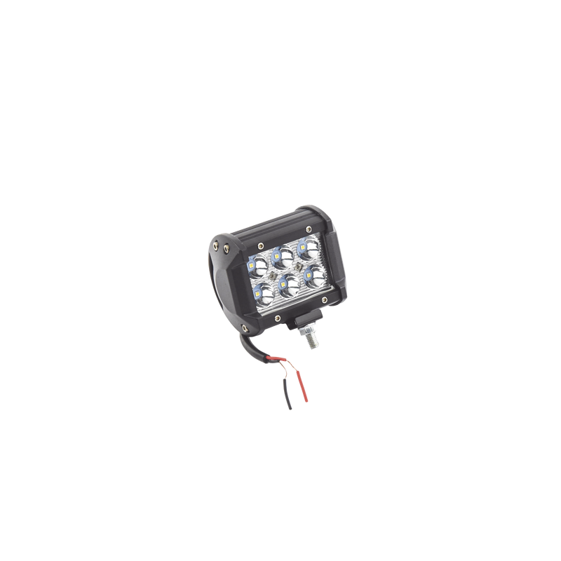 Luz de Trabajo 6 LED 1500 Lúmenes 9W 10-30Vcc IP67 EPCOM | Precio México - Envío Inmediato | LM Soluciones