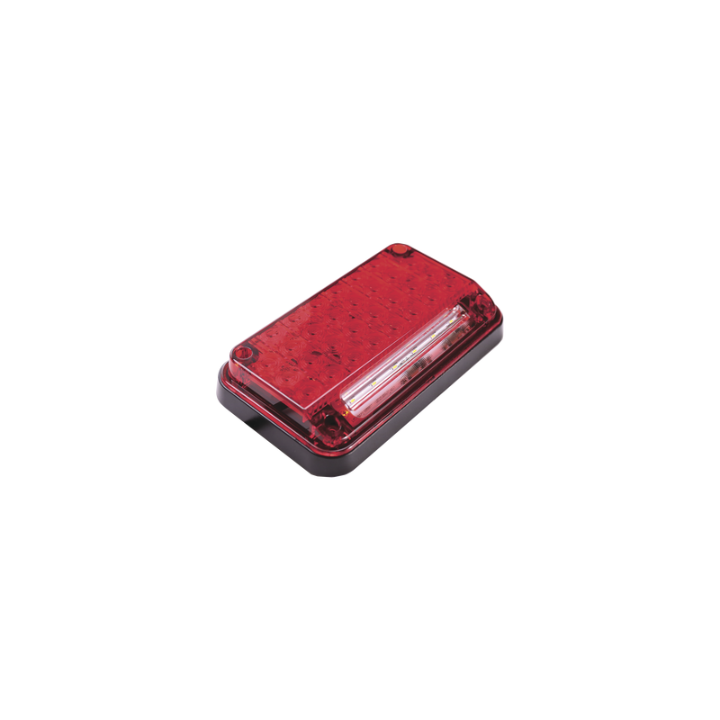 Luz de Advertencia LED Roja 7x4 para Ambulancia EPCOM | Precio México - Envío Inmediato | LM Soluciones