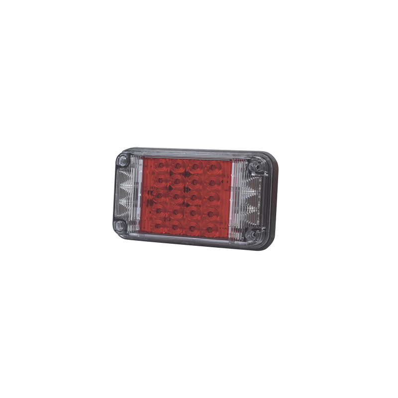Luz de Advertencia LED EPCOM 7x4 Rojo para Ambulancias | Precio México - Envío Inmediato | LM Soluciones