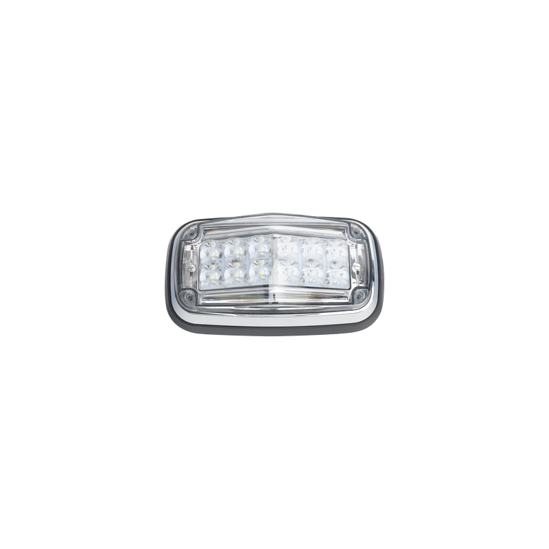 Luz Advertencia EPCOM 8x4 Rojo/Claro IP67 para Ambulancias | Precio México - Envío Inmediato | LM Soluciones