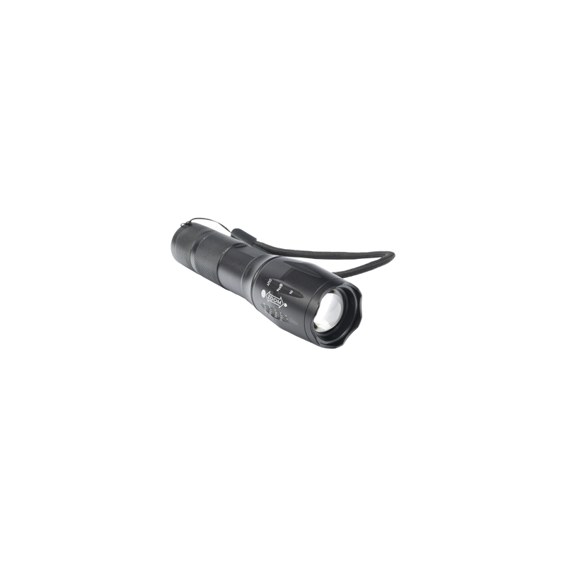Linterna LED de Aluminio, 600 Lúmenes, IPX4, Resistente al Agua