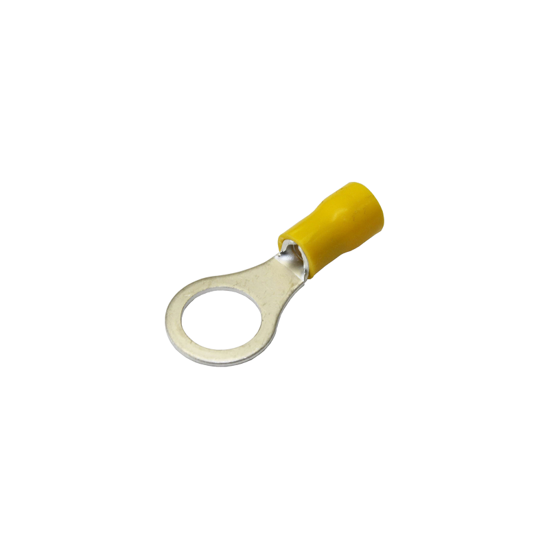 Terminal tipo ojo Epcom 10-10 AWG 3/16 Amarillo | Precio México - Envío Inmediato | LM Soluciones