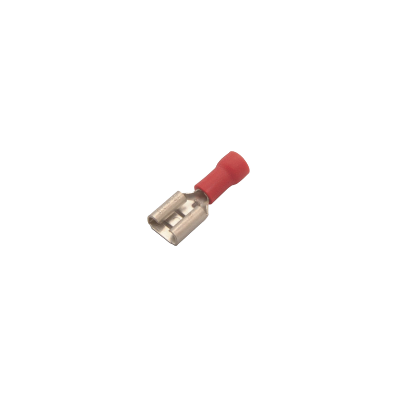 Terminal Hembra Aislada 0.250 22-16 AWG EPCOM Paquete 25pz