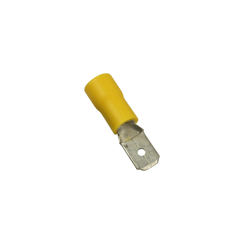 Terminal Macho Aislada 12-10 AWG Amarillo - LM Soluciones