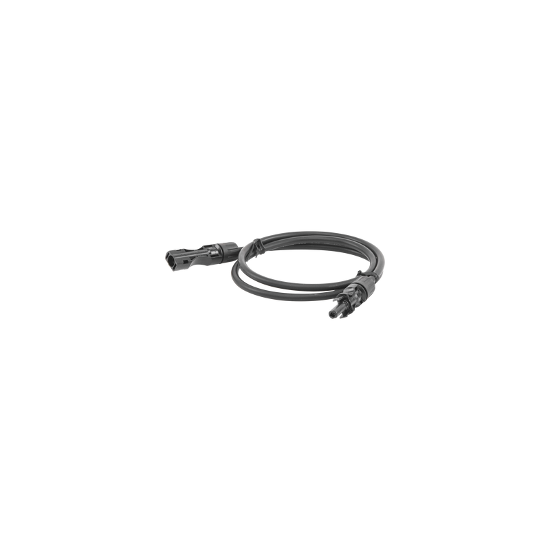 Cable Fotovoltaico 10 AWG MC4 1m Negro