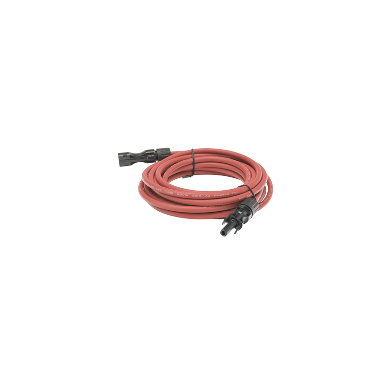 Cable Fotovoltaico 10 AWG con Terminales MC4 | Precio México - Envío Inmediato | LM Soluciones