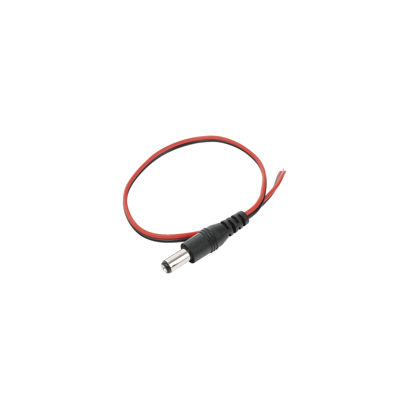 Cable Pigtail DC 22cm 22AWG | Conector Macho | SYSCOM | Precio México - Envío Inmediato | LM Soluciones