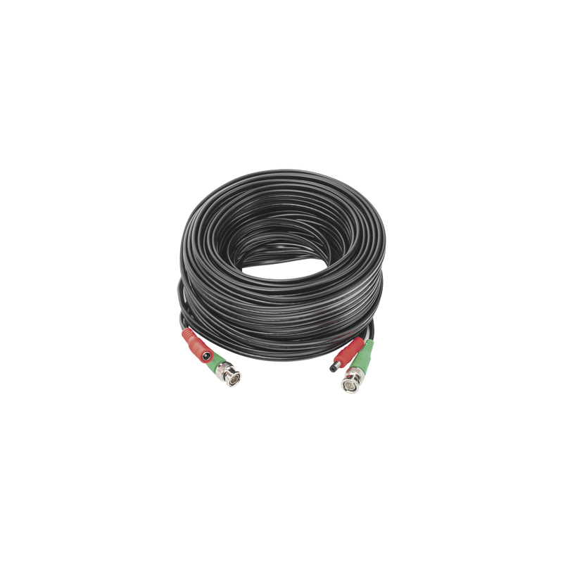 Cable Siames Coaxial BNC RG59 20 Metros para 4K | Precio México - Envío Inmediato | LM Soluciones