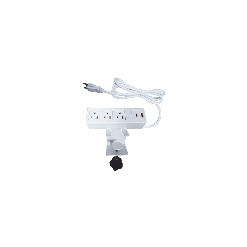 Tomacorriente Escritorio EPCOM 3 Contactos + USB-A y USB-C | Precio México - Envío Inmediato | LM Soluciones