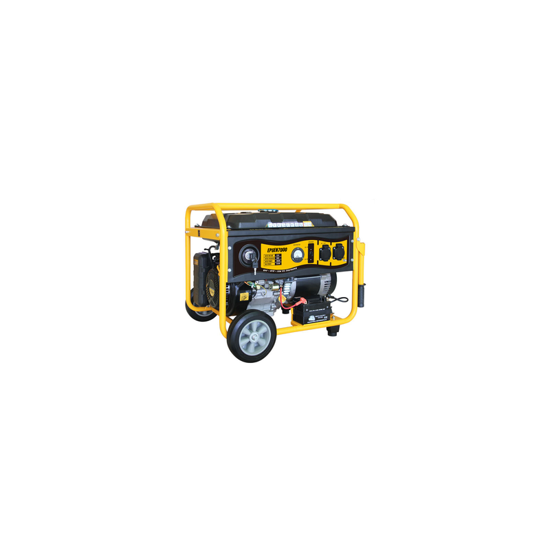 Generador Gasolina 6.5KW EPCOM POWERLINE 220V 2 Fases Jaula  | Precio México - Envío Inmediato | LM Soluciones