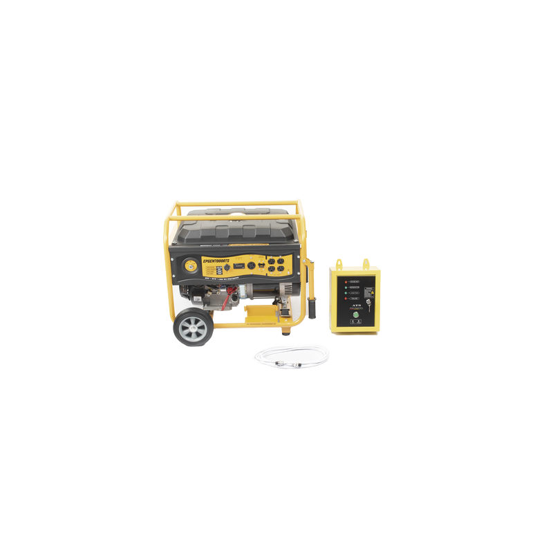 Generador Gasolina 6.5KW 220Vac 2Fases Encendido Automático  | Precio México - Envío Inmediato | LM Soluciones