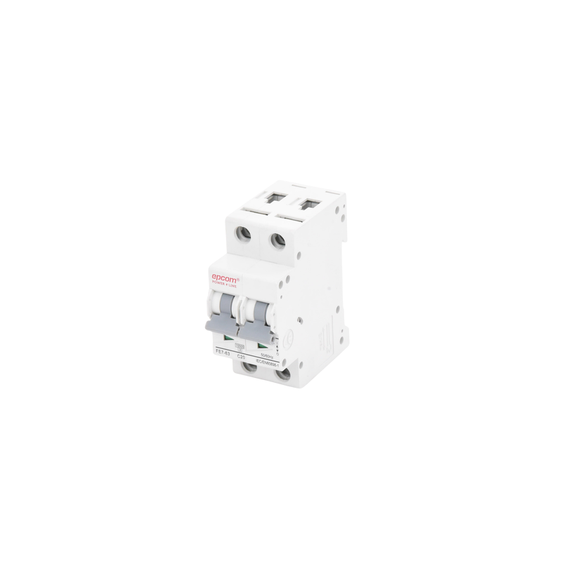 Protección Térmica 2P 20A 400Vca EPCOM para Fotovoltaica