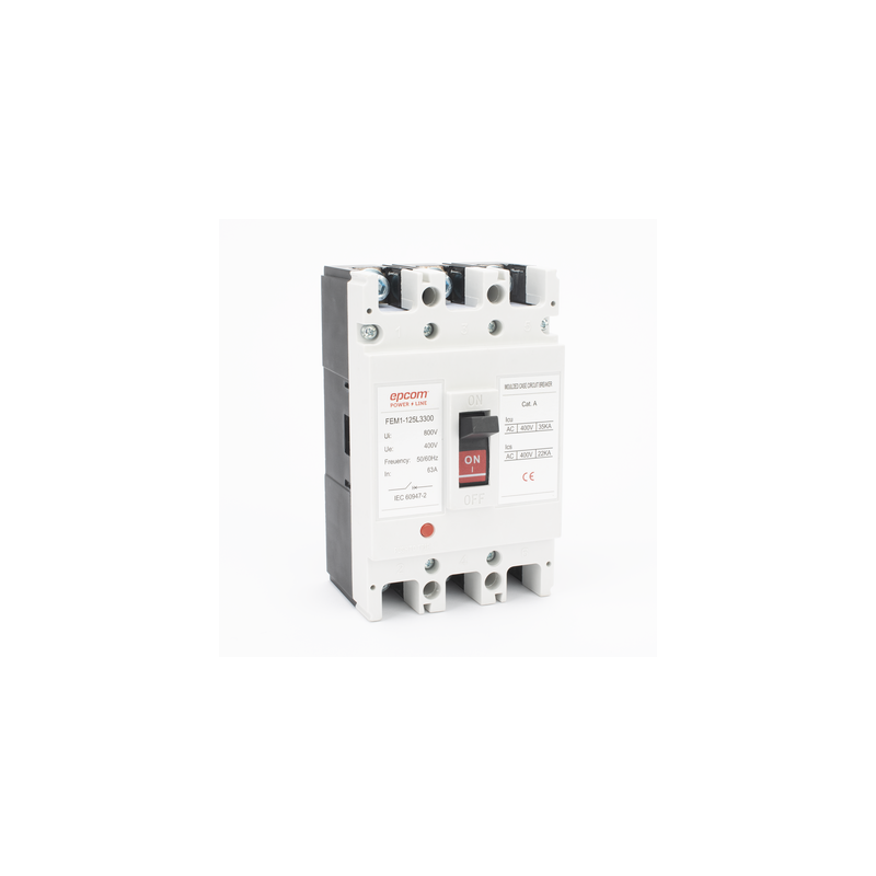Protección Térmica 3P 125A 690V CA Trifásica EPCOM POWERLINE | Precio México - Envío Inmediato | LM Soluciones