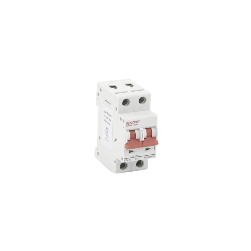 Interruptor 2P 32A 800Vcc para Sistemas Fotovoltaicos | Precio México - Envío Inmediato | LM Soluciones