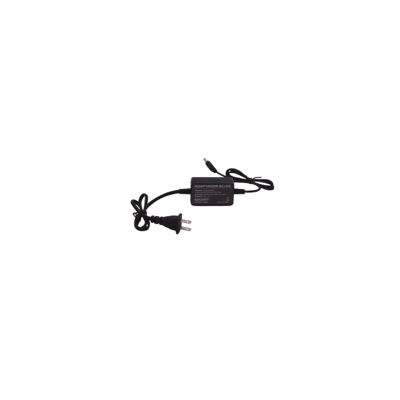 Adaptador 5 Vcc / 2A / UL / Voltaje de Entrada de 100-240 Vca / Para uso, solo en lectores biométricos de 5 Vcc de la marca ZK