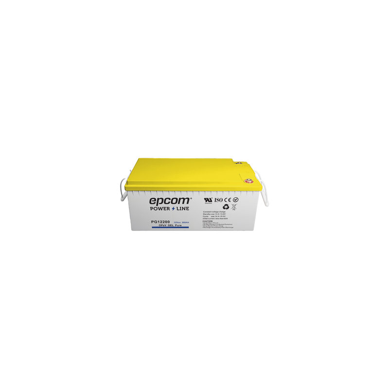 Batería GEL PURO OPzV 12V 200Ah Ciclo Profundo EPCOM | Precio México - Envío Inmediato | LM Soluciones